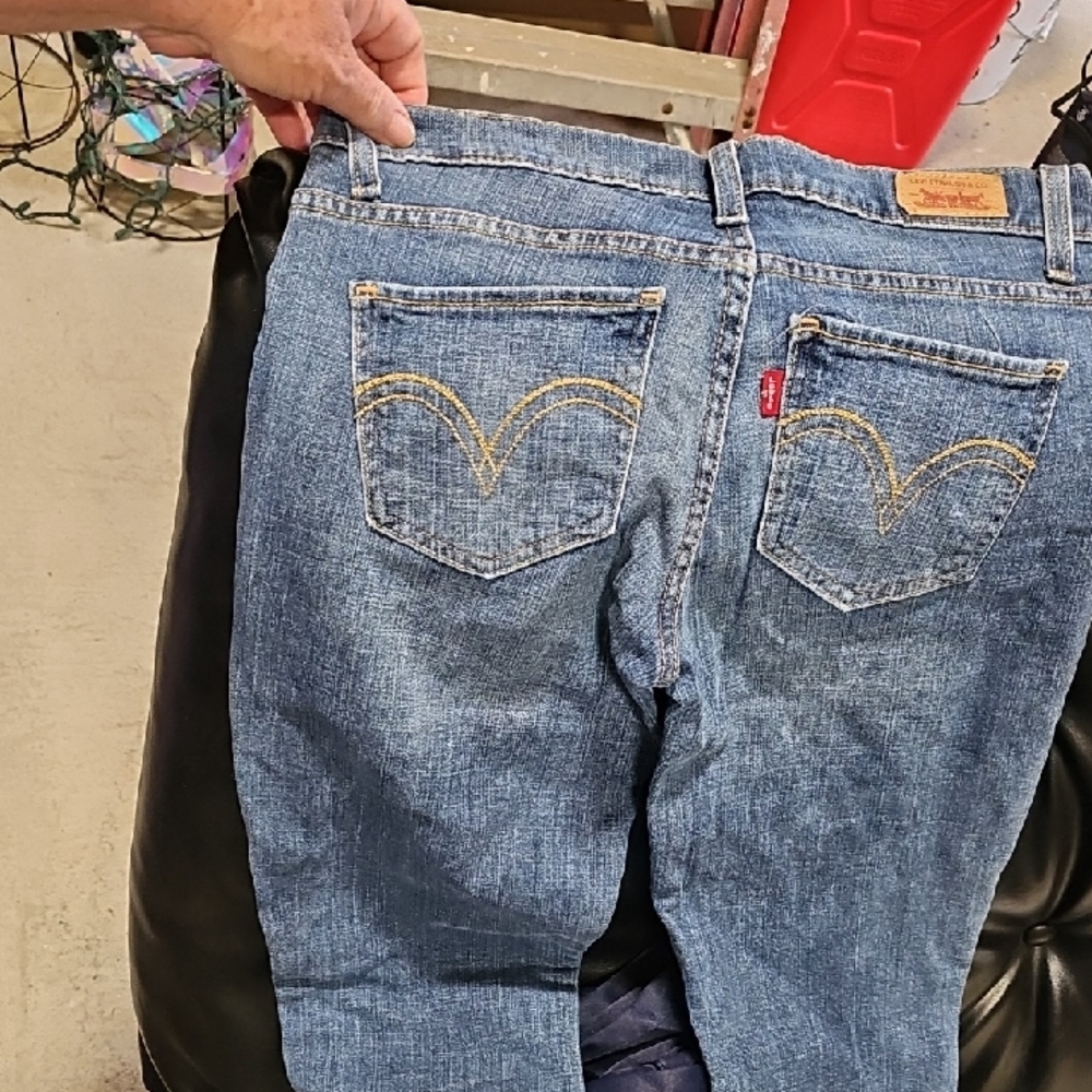 Levi's Women's Straight Leg Denim Jeans Size 3m